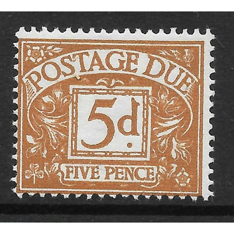 Sg D62wi 5d QE II Multi Crowns Postage Due Wmk Inverted UNMOUNTED MINT