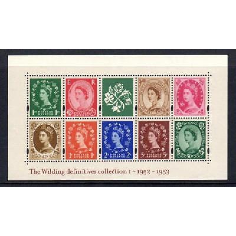 MS2326 2002 Wilding Definitive collection I miniature sheet UNMOUNTED MINT