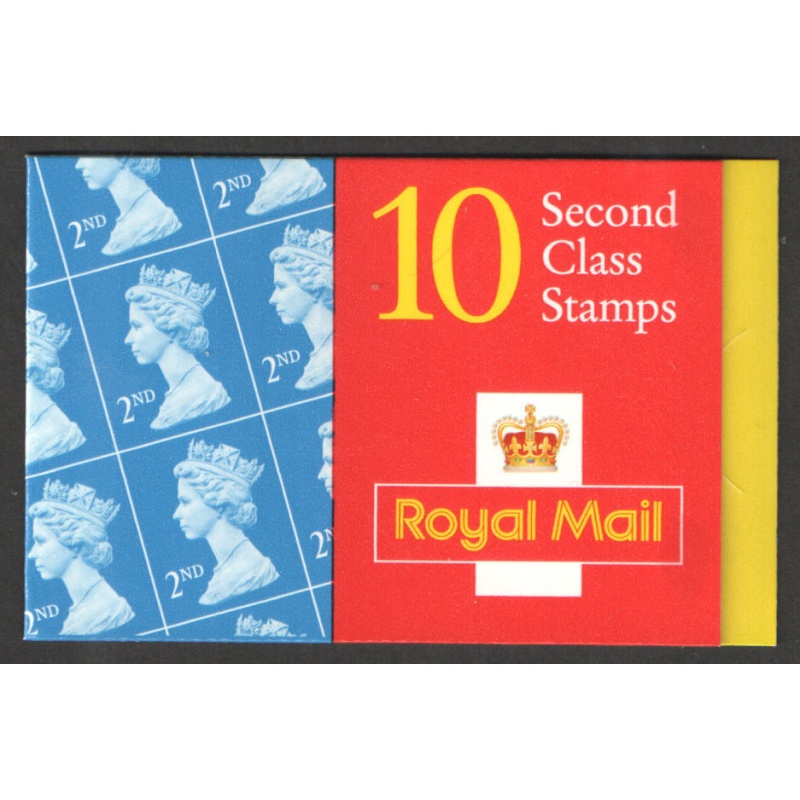 HC22a 10 x 2nd Class Barcode Booklet - complete - No Cylinder