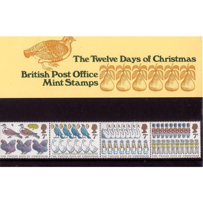 1977 Christmas Presentation Pack Unmounted Mint