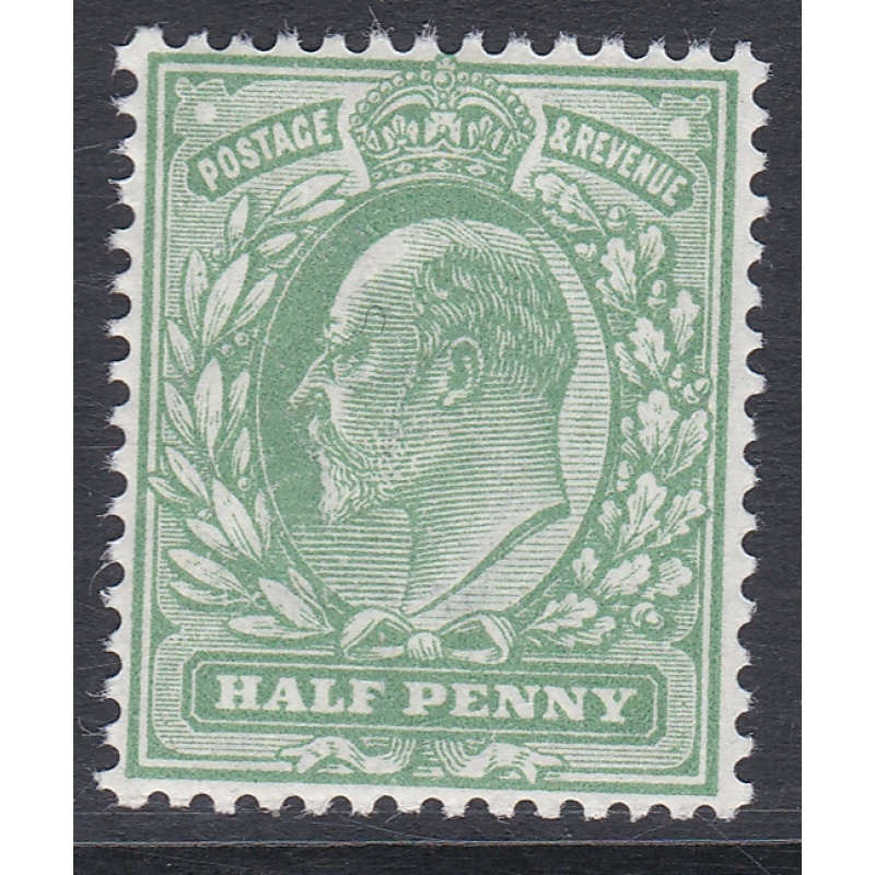 Sg 268 M3(2) Dull green d Harrison perf 14 single Unmounted Mint