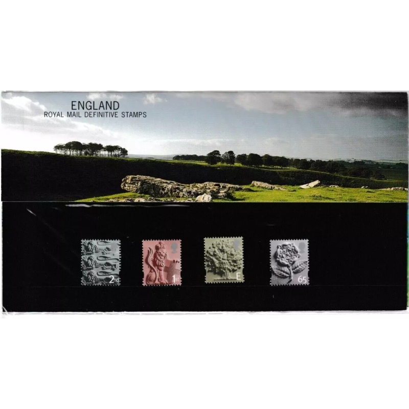 2001 England Royal Mail Definitive Pack no. 54 Presentation pack U M