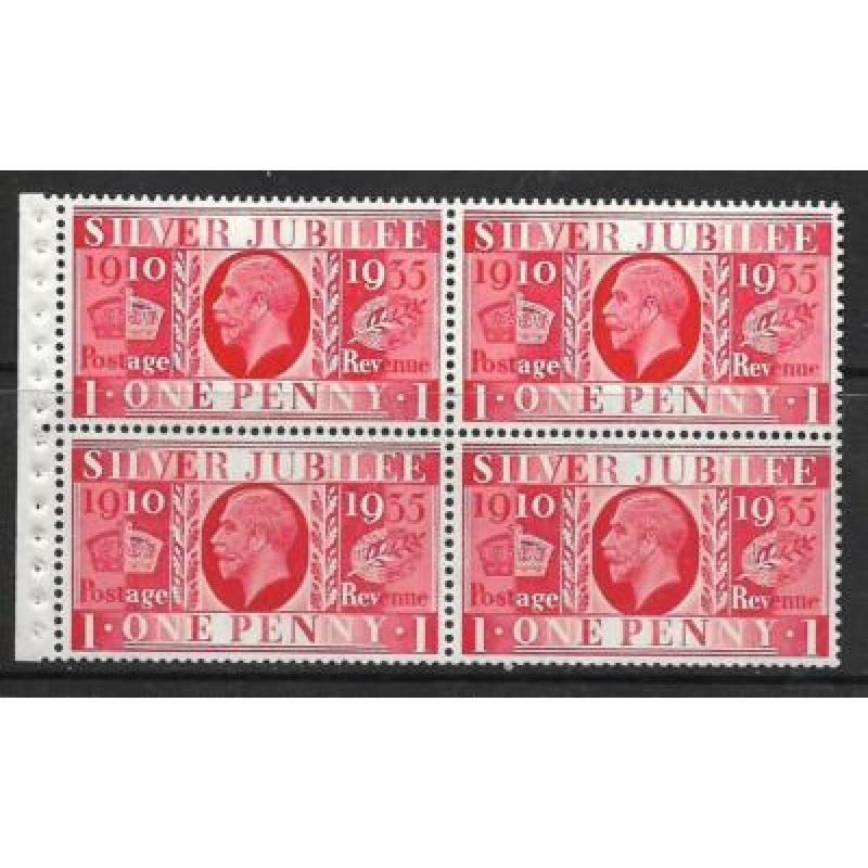 NComB6 1d booklet pane perf E UNMOUNTED MINT MNH