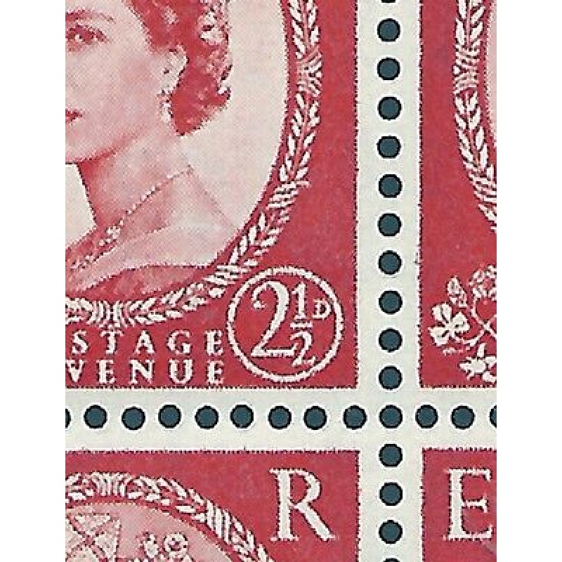 SB81d 2d Wilding Edward variety - Swans Head R. 1 1 UNMOUNTED MINT MNH