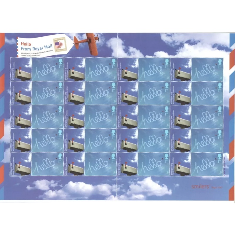LS30 GB 2006 Washington Stamp Exhibition Smiler sheet UNMOUNTED MINT MNH