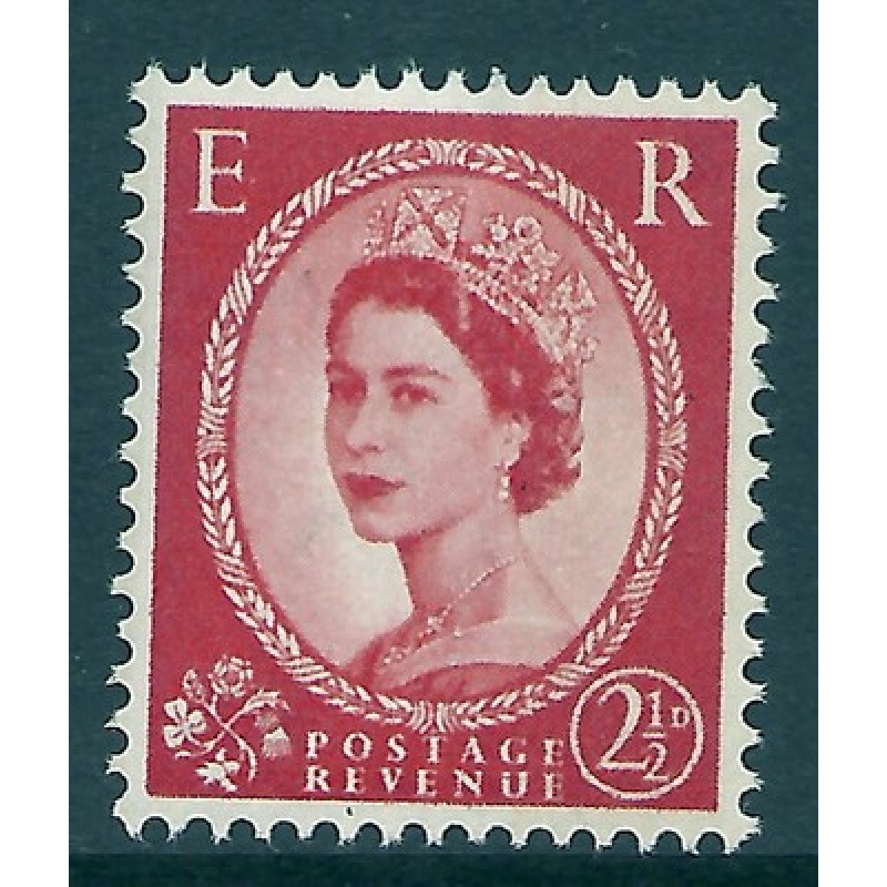 S61b 2 1 2d Green Phosphor with single broad band variety UNMOUNTED MINT