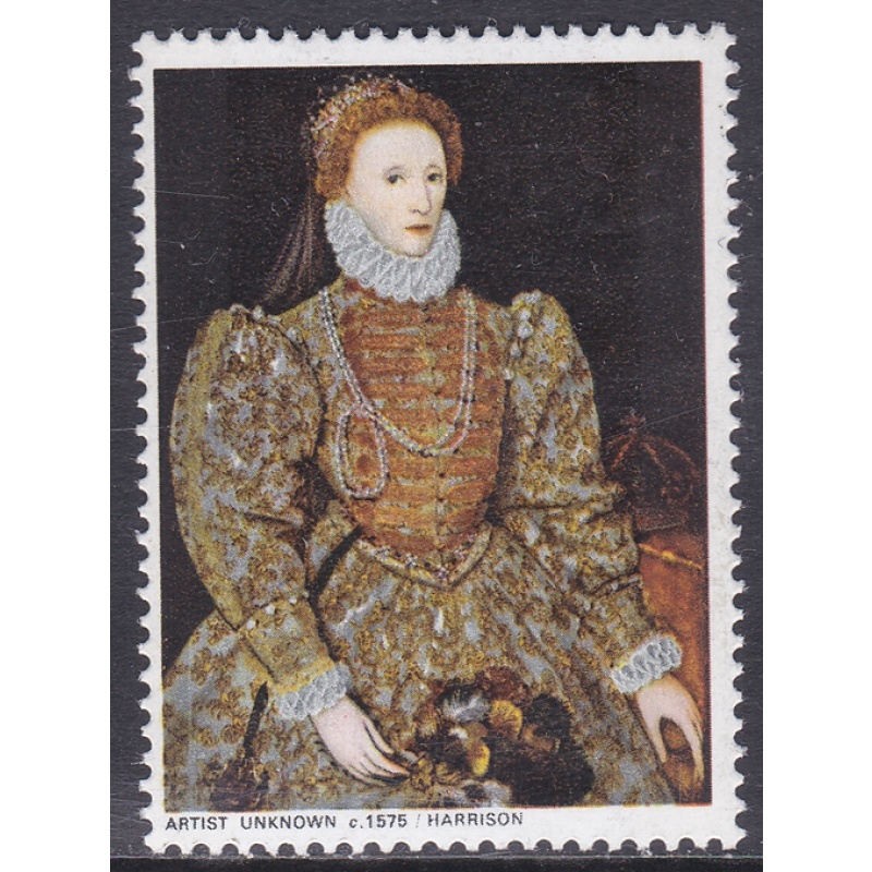sg771a 1968 4d Paintings Gold(queen's head & Value) omitted UNMOUNTED MINT  [SN]