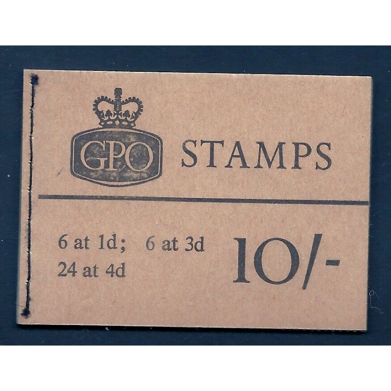 X14 10 - GPO Wilding booklet - Nov 1966 trimmed perfs UNMOUNTED MINT MNH
