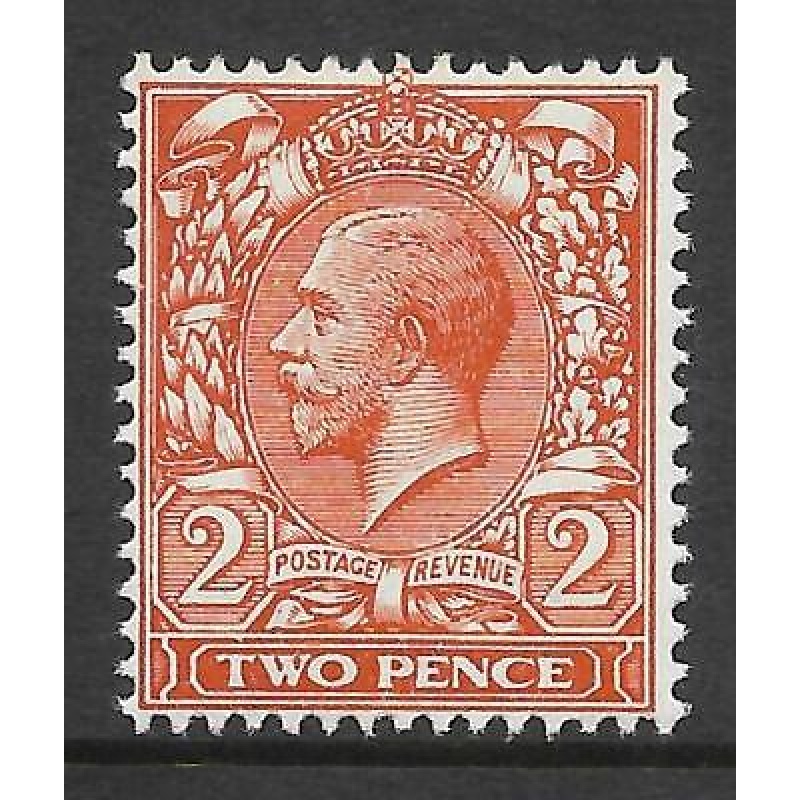 N19(3) 2d Deep Reddish Orange Royal Cypher with copy RPS cert UNMOUNTED MINT