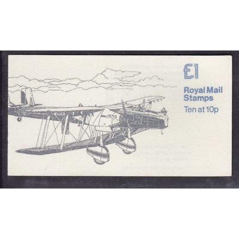 FH3a 1980 1 Hawker Fury LM Folded Booklet  - Complete