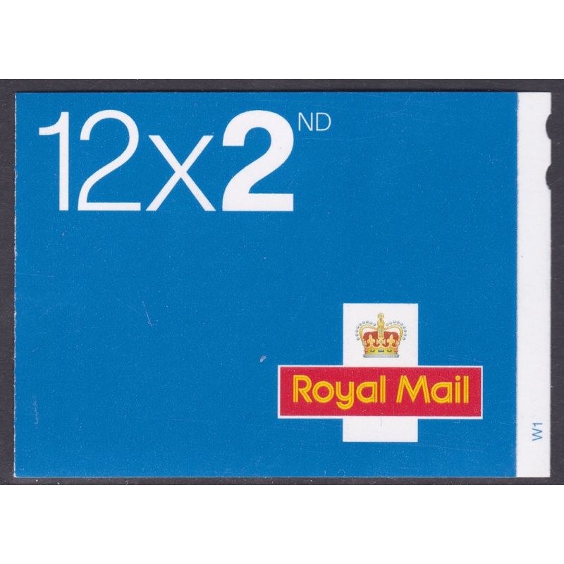 2004 ME4a 12 x 2nd No Logo Self Adhesive Booklet -Cylinder W1