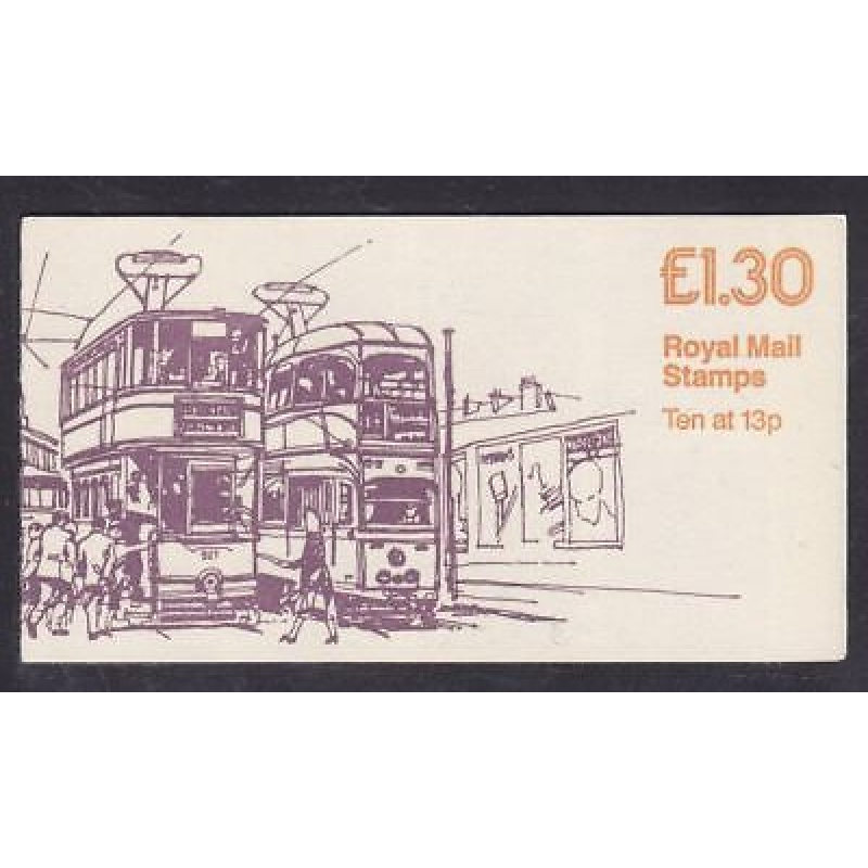 FL4a 1984 Trams book No.2 - Glasgow Folded Booklet - Good perfs