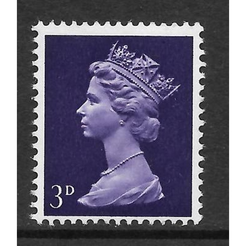 Sg 729EVa 3d Pre-decimal Machin PVA missing phosphor - UNMOUNTED MINT MNH