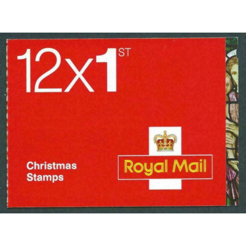 LX38 2009 Christmas Barcode Booklet - 12 x 1st Class - No Cylinder