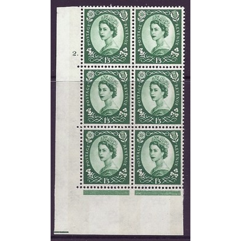 1 3 Violet 8mm Phosphor cylinder 2 Dot perf type A (E I) UNMOUNTED MINT MNH