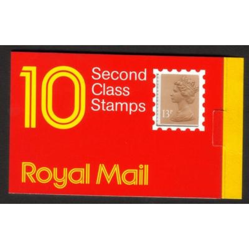 GI1 1986 10 x 2nd Window Square tab Code G Barcode Booklet - No Cylinder