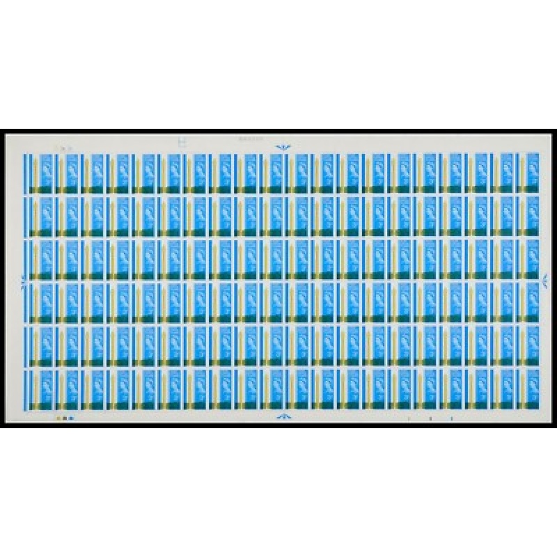 1965 Opening of Post Office Tower Full sheet 1A1B1C no dot Unmounted Mint