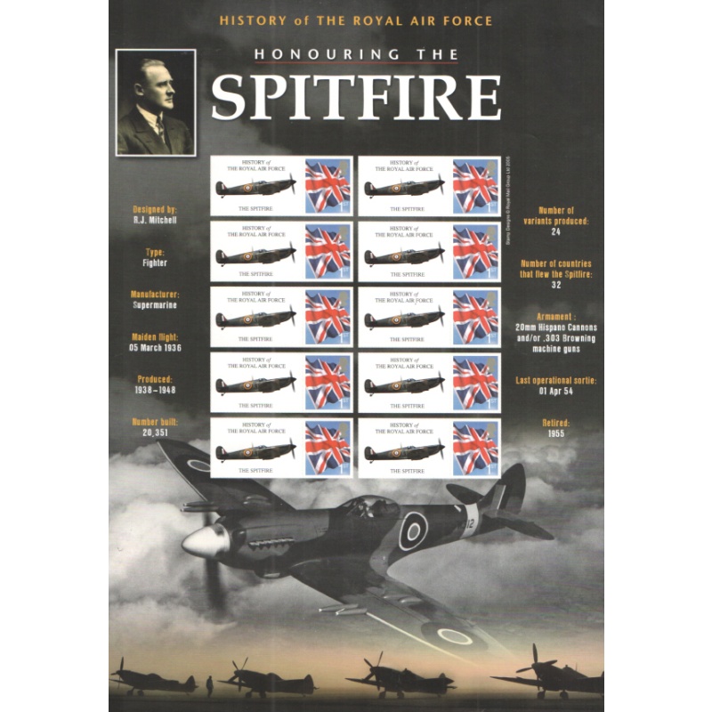 BC-129 2008 Honoring the spitfire UNMOUNTED MINT