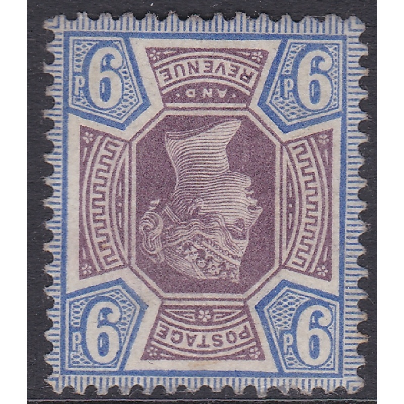 sg209wi 9d jubilee wmk inverted VERY RARE with brandon cert MOUNTED MINT
