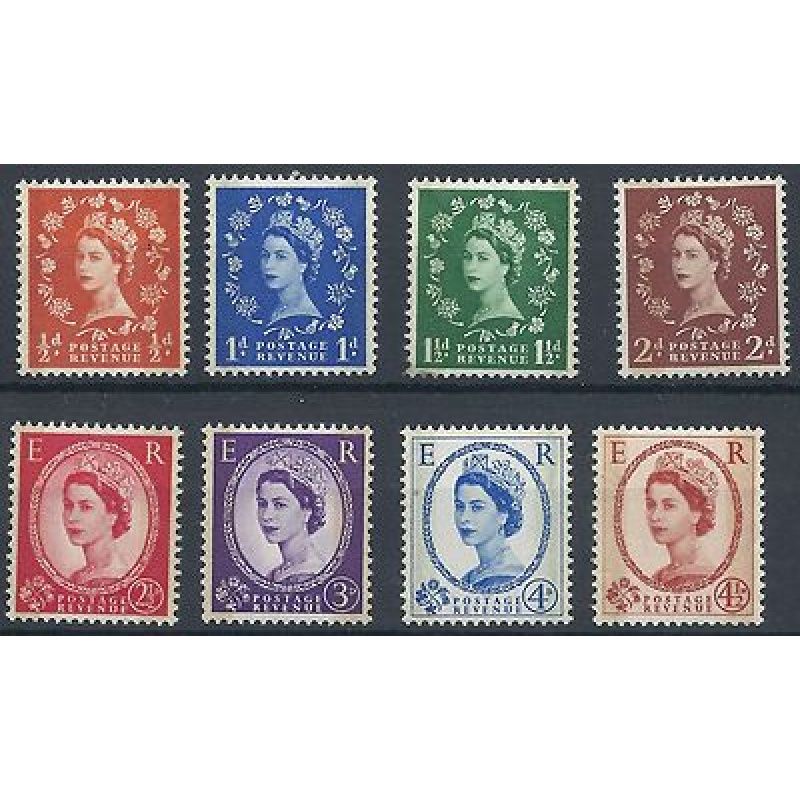 1959 phosphor graphite set UNMOUNTED MINT