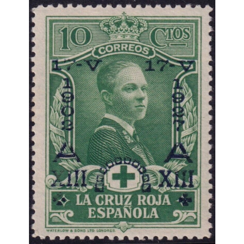 Spain 1927 10c 25th Anniversary of Coronation MH