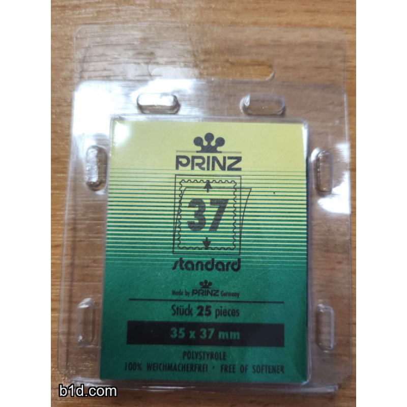 Prinz standard 25 x 35x37mm mounts BLACK sealed pack