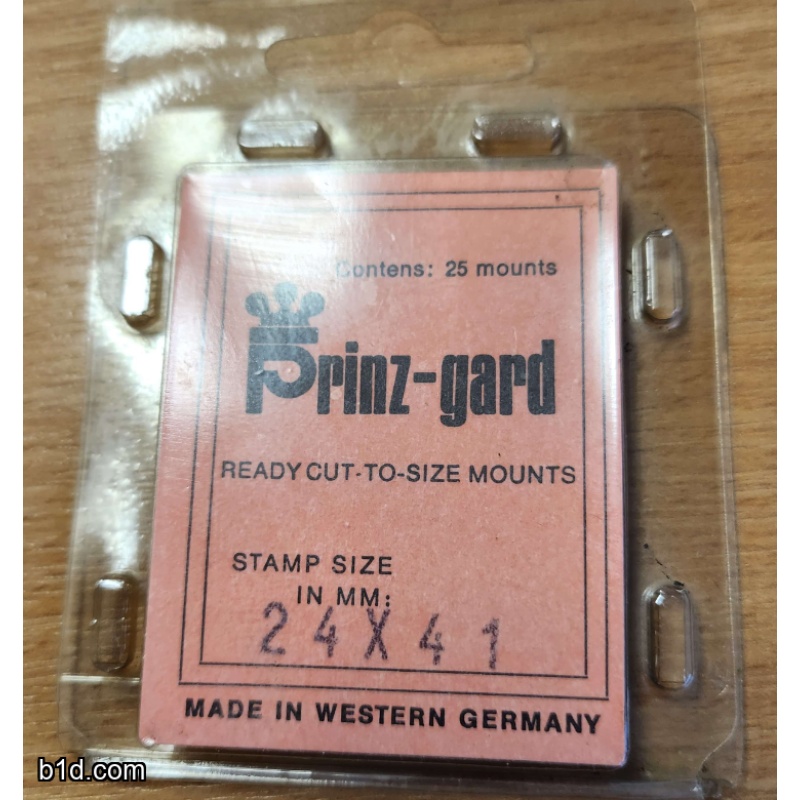 Prinz Gard 25 x 24x41mm mounts  BLACK sealed pack