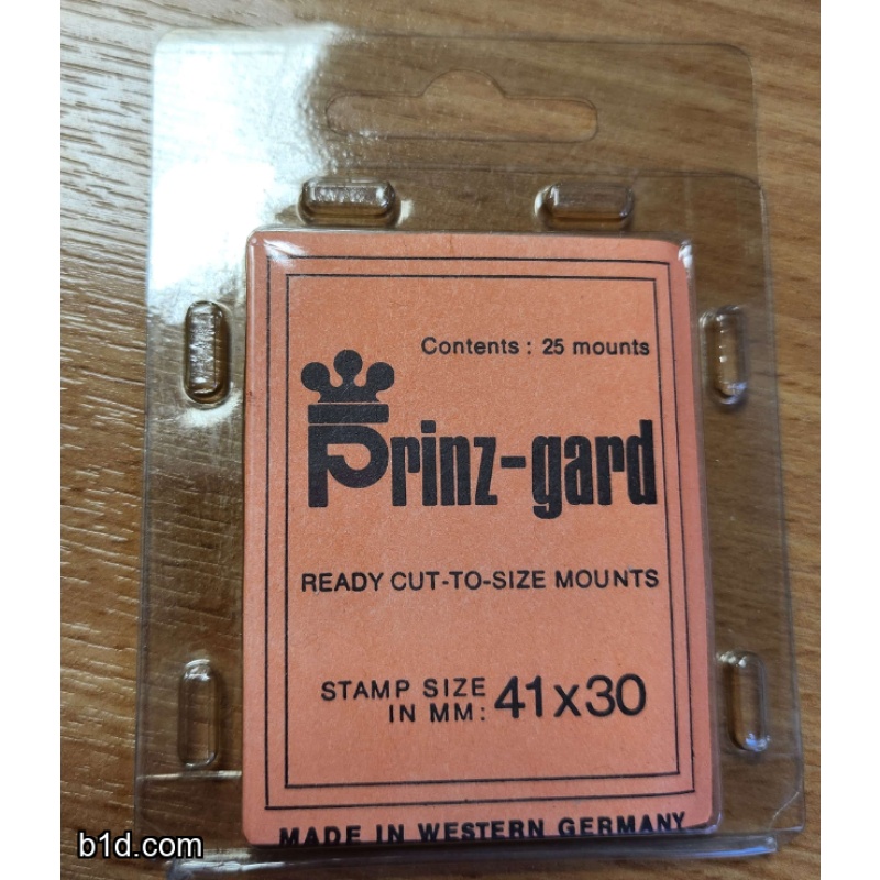 Prinz Gard 25 x 41x30mm mounts CLEAR sealed pack