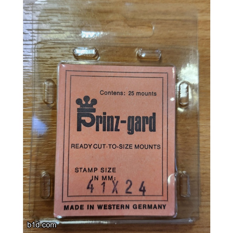 Prinz Gard 25 x 41x24mm mounts CLEAR sealed pack