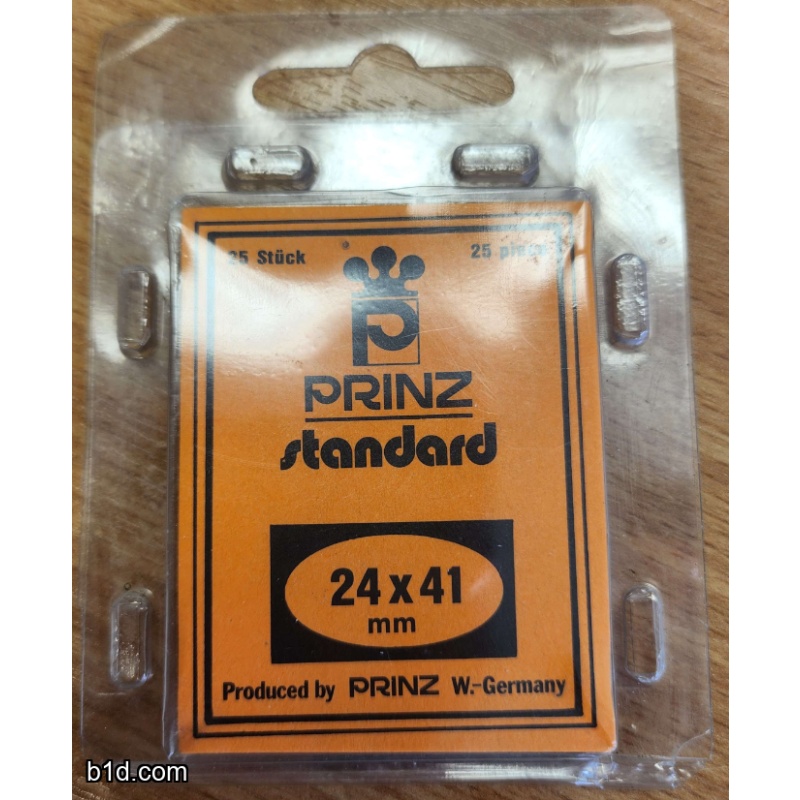 Prinz standard 25 x 24x41mm mounts BLACK sealed pack