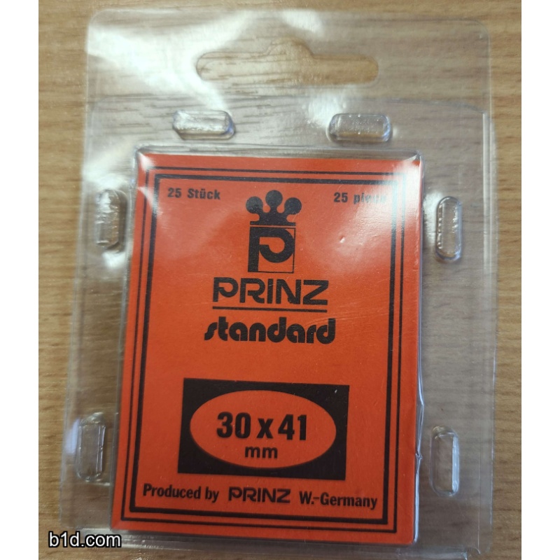 Prinz standard 25 x 30x41mm mounts BLACK sealed pack